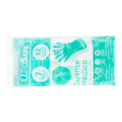 GUANTE CIRUGIA ALFA 7 12 UND