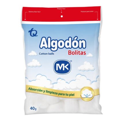 ALGODON POMOS 40 GR MK