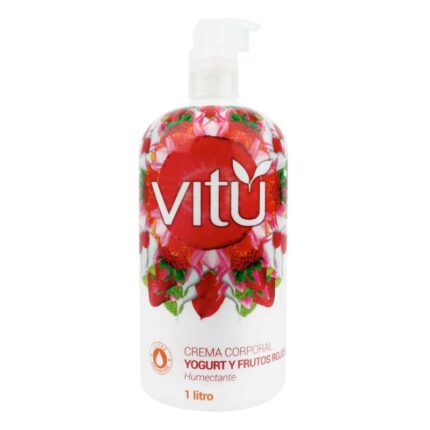 CREMA VITU NAT.TOUCH YOG.FRU.ROJOS.1 LT