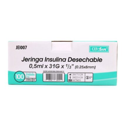 JERINGA ALFA INS.0.5 ML 31GX1/3100U