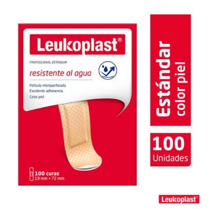 CURAS LEUKOPLAST PIEL 100 UND