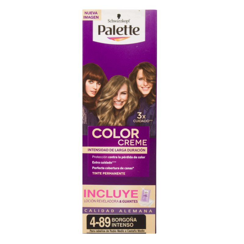 200028718.jpg PALETTE CREM TUBO 4-89 BORGONA INTENSO - Image 1