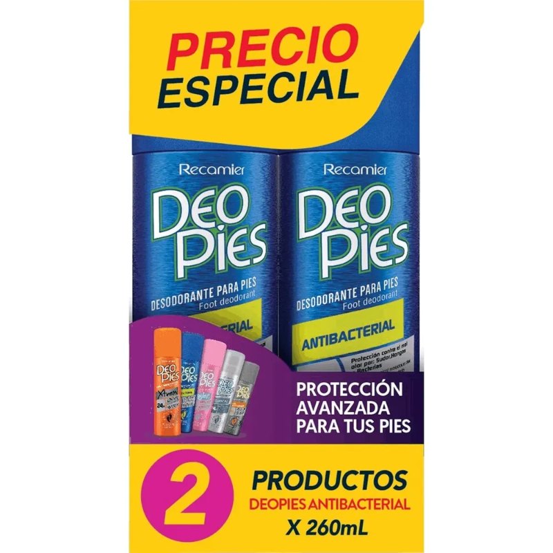 200031400-1.jpg DTE DEOPIES ANTIBAC.SPRAY DUO 260 ML - Image 1