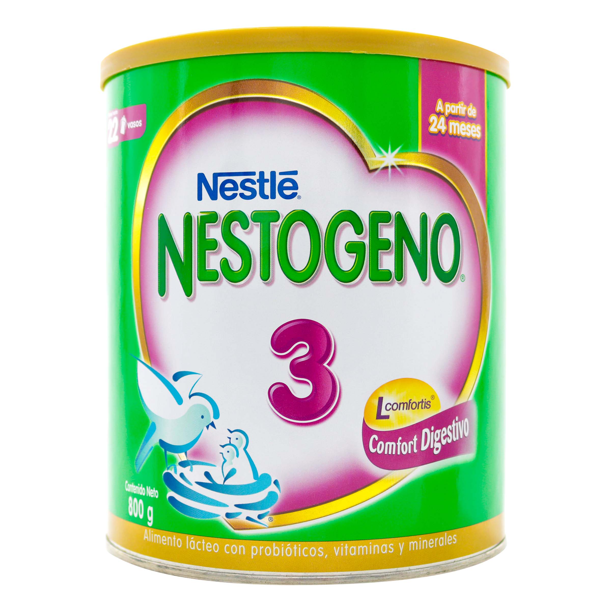 200032327.jpg NESTOGENO 3 KIDS L COMFORTIS 800 GR - Image 1