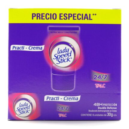 DTE.LADY S.S.TALC PR.CREMA 30GR