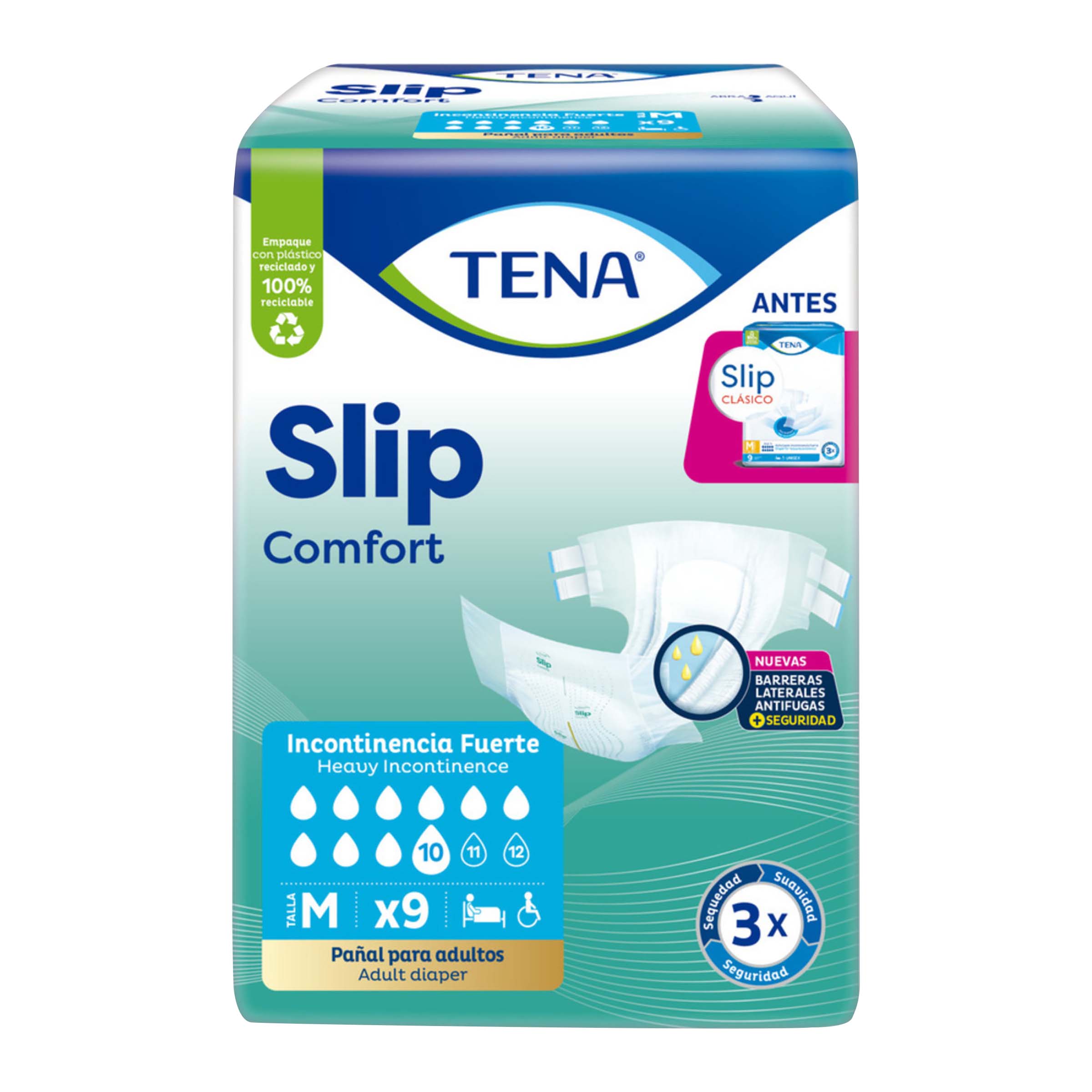 200033187.jpg TENA SLIP COMFORT MED 9 UNID - Image 1