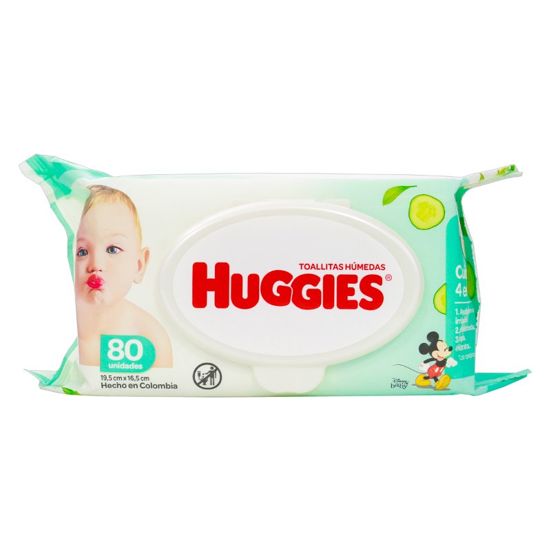 200033421-1.jpg TOALLITAS HUMEDAS HUGGIES 80 UND - Image 1