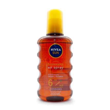 BRONC.NIVEA SUN ACEITE SPRAY FPS6 200 ML