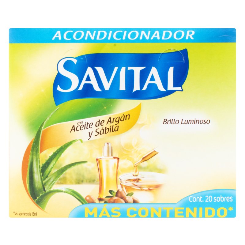 200033736-1.jpg ACOND.SAVITAL ARGAN SABILA 22 ML - Image 1