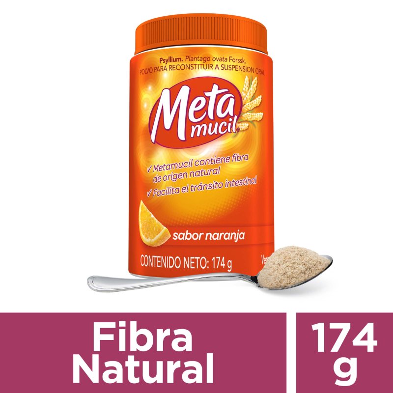 200033842-1.jpg METAMUCIL FIBRA 174 GR FCO 30 DOSIS - Image 1