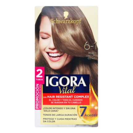 IGORA VITAL D.TUBO 6-1 RUB.OSCURO CENIZO