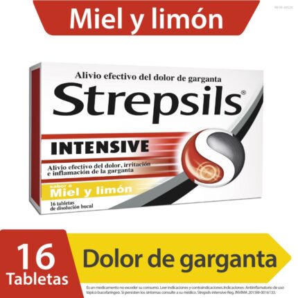 STREPSILS INTENSIVE 8.75MG 16 TBS