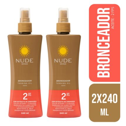 2 BRONC.NUDE ACEITE SPF 2 240 ML P.E