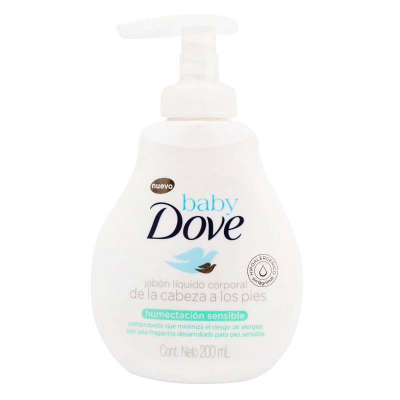 200035838-1.jpg JABON DOVE BABY LIQUI.HUM.SENSIBLE 200ML - Image 1
