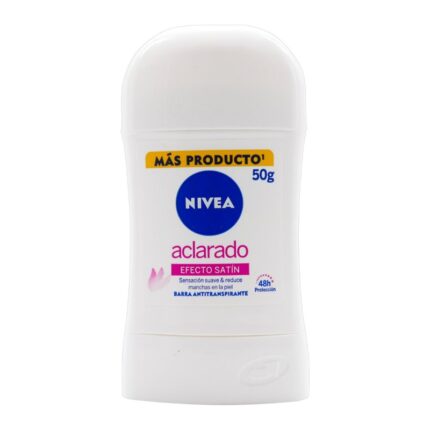 DTE.NIVEA BARRA ACLARADO SATIN 50 GR M