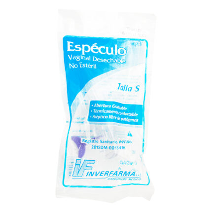 ESPECULO VAGINAL DESECH.PED.T S INVERFA
