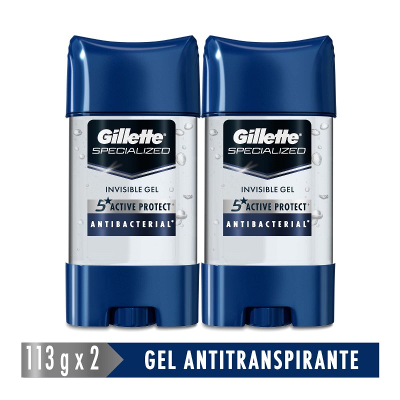 200036623.jpg 2 DTE GILLETTE CLEARGEL PROT.ANT.113PACK - Image 1