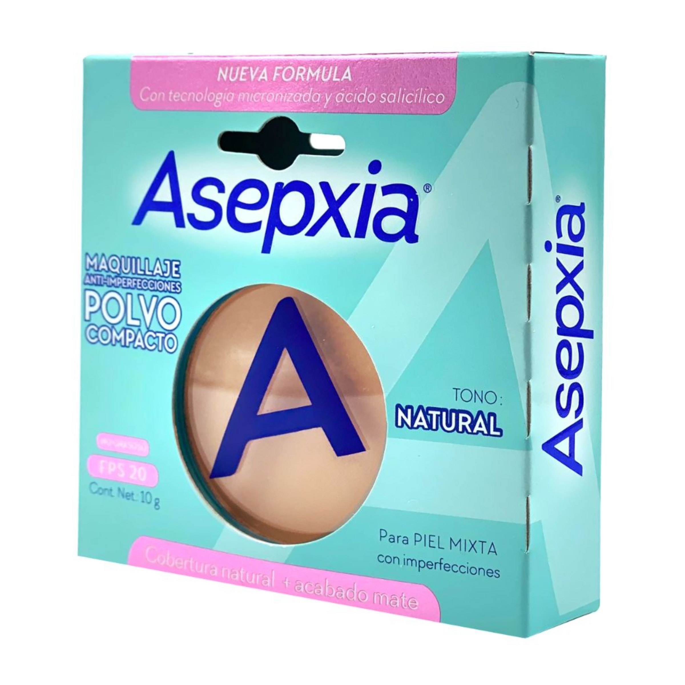 200038021.jpg POLVO COMPACTO ASEPXIA BB NATURAL - Image 1