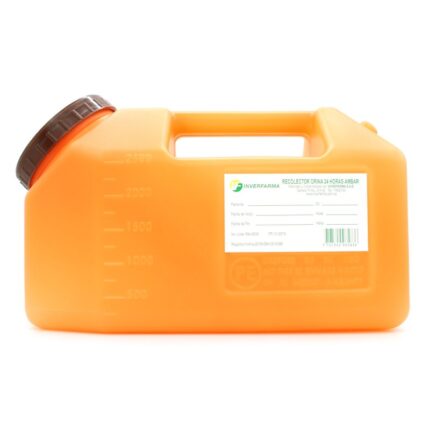 FRASCO ORINA RECOLE.24 HORAS AMBAR INVEF