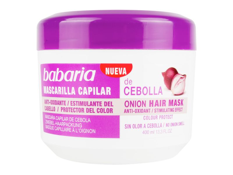 200038871.jpg MASCARILLA BABARIA CAPILAR CEBOLLA 400ML - Image 1