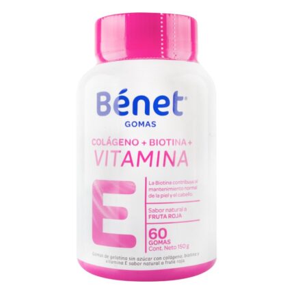 GOMAS BENET COLAGE+SELENIO+VIT.A 60 UNDS