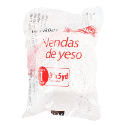 VENDAS YESO BLANCA ALFASAFE 3X5