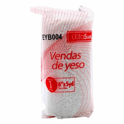 VENDAS YESO BLANCA ALFASAFE 6X5