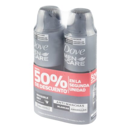 2.DTE.DOVE SP.MEN CAR.89GR.50%DTO.SEG. UD