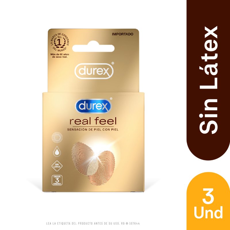 200039655-1.jpg PRESERVAT.DUREX REAL FEEL 3 UND - Image 1