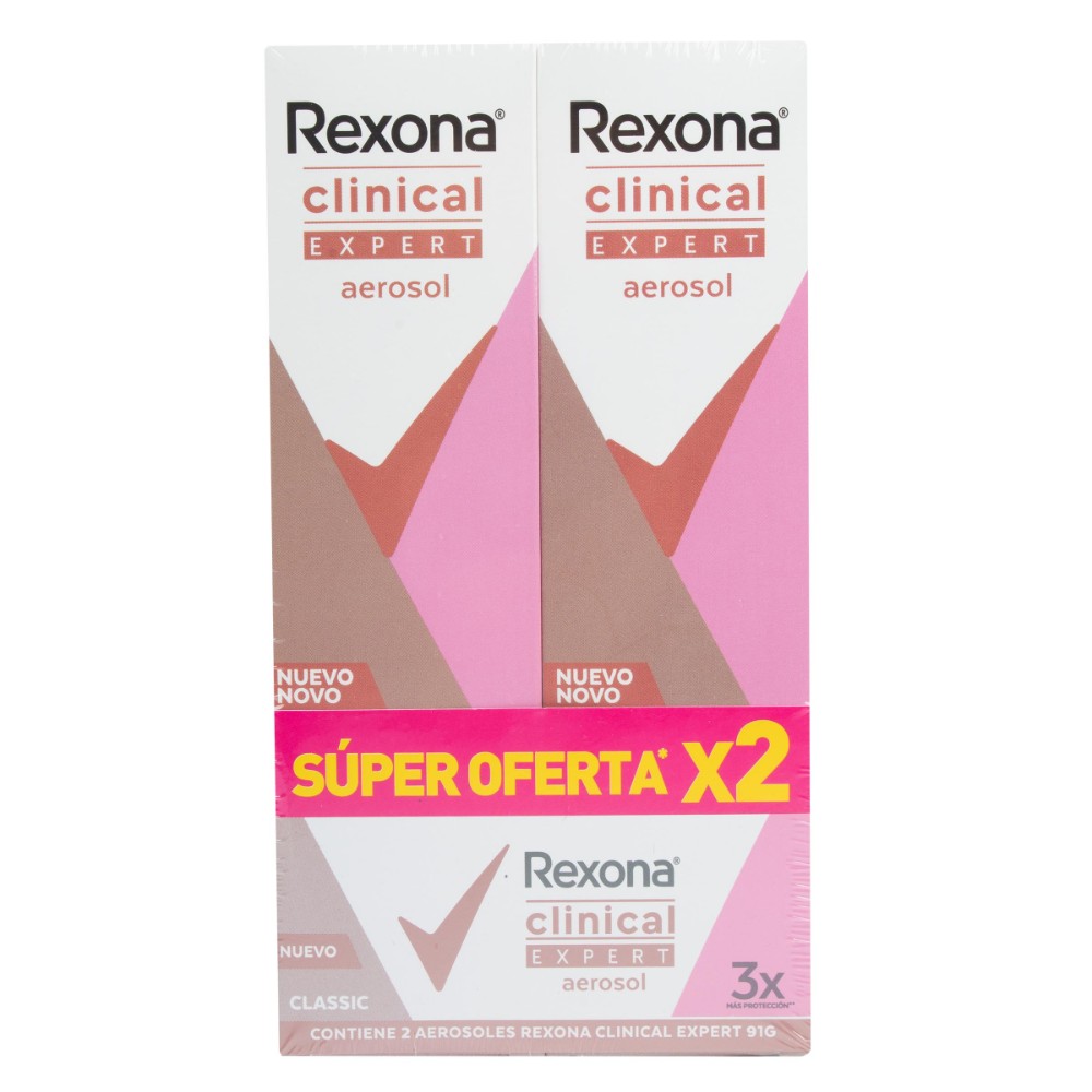 200039691.jpg 2 DTE REXONA AER CLIN CLASS EXPER 91GR M - Image 1