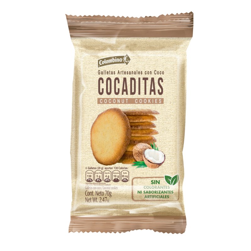 200040065.jpg GALLETA COLOMBINA COCADITAS 70 GR - Image 1