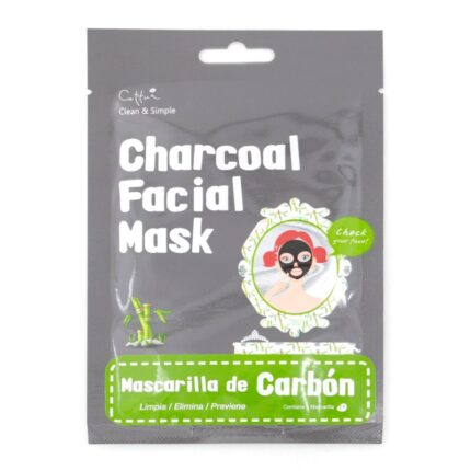 MASCARILLA FACIAL DE CARBON 1 UD