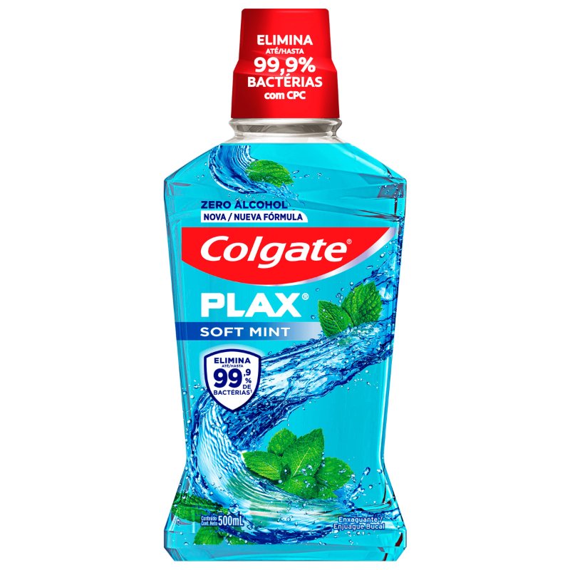 200040462-1.jpg ENJ.COLGATE PLAX SOFT MINT 500 ML - Image 1