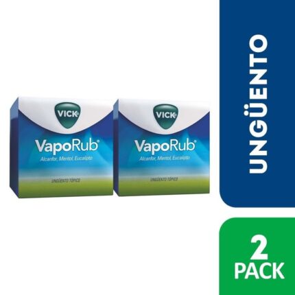 2 VICK VAPORUB 50 GRAMOS P.E.