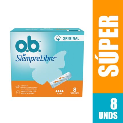TAMPON OB SIEMPRE LIBRE ORIG SUPER 8 UND