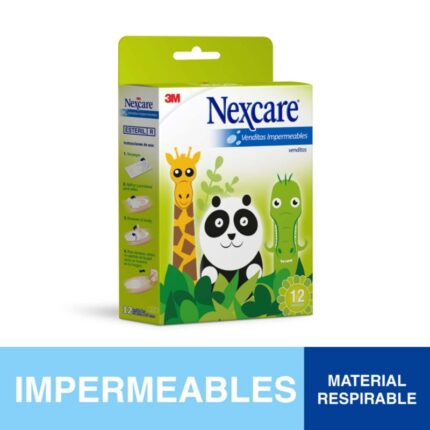 CURAS NEXCARE NINOS ANIMALES 20 UND