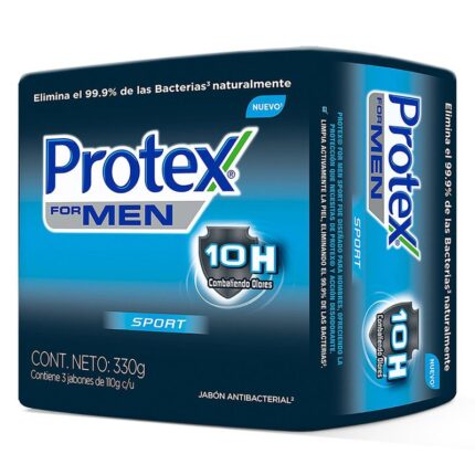 3 JABONES PROTEX MEN SPORT 110 GR
