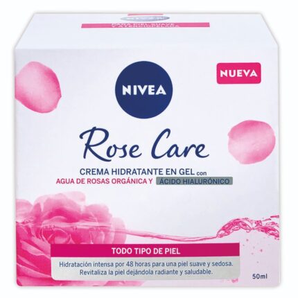 NIVEA AGUA DE ROSAS CREMA HIDRAT.50 ML