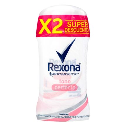 2 DTE.REXONA TONO PERFEC.STICK 45 GR S.D