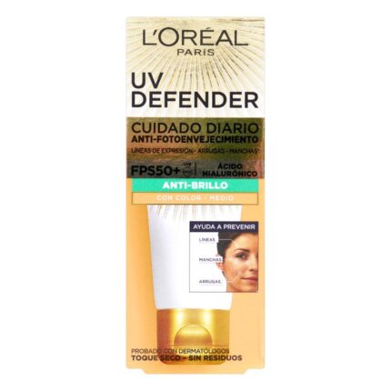 PROT.LOREAL UV DEF.AN.BR COLOR FPS50 40G