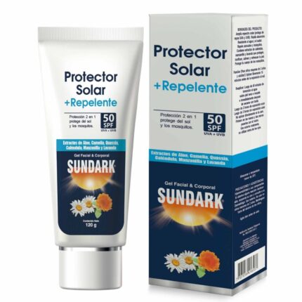 PROT.SOLAR SUNDARK+REPELENTE SPF50 120GR