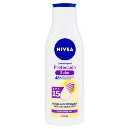 NIVEA CREMA CON PROTECTOR SOLAR FPS15 220ML