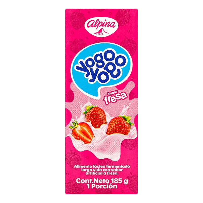 200043102.jpg YOGO YOGO ALPINA FRESA 185 ML - Image 1