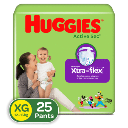 HUGG PANTS ACTIVE SEC ET.4 XG 25 UDS