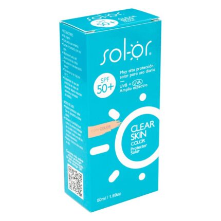 BLOQ SOL-OR CLEAR SK. COLOR SPF50+ 50ML