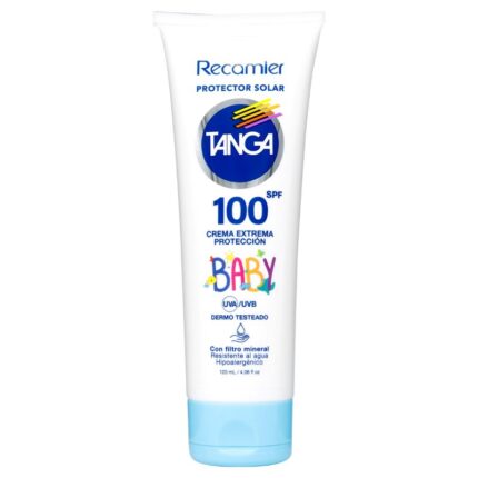 BLOQ.TANGA SPF 100 BABY CREMA 120 ML
