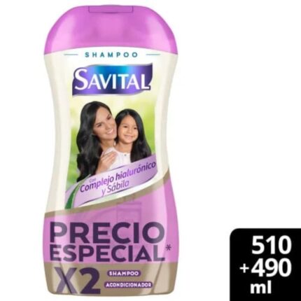CHA.SAVITAL HIALURONICO 510ML+ACON.490ML