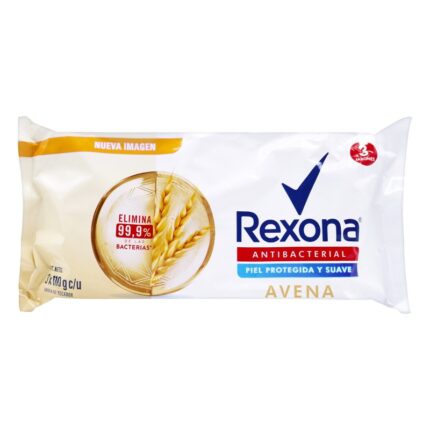 3 JABONES REXONA ANTIBAC.AVENA 110 G