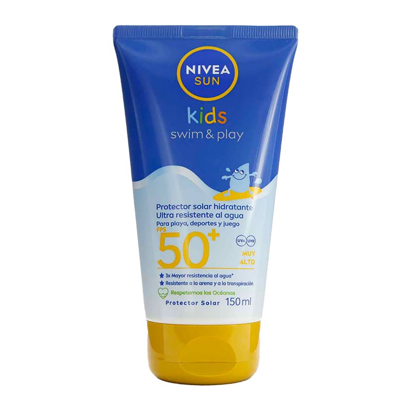 200045025.jpg BLOQ NIVEA KIDS SWIM PLAY SPF50+ 150ML - Image 1