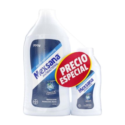 TALCO MEXSANA 300GRS + TALCO 85GRS IVA